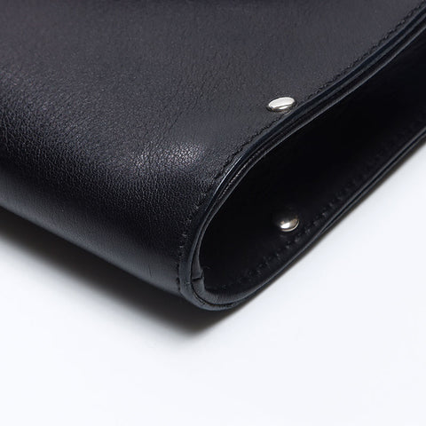 Salvatore Ferragamo Gancini leather Shoulder Bag black WS13568