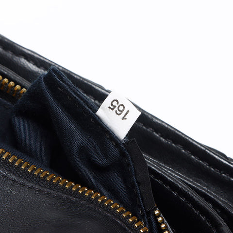 ミュウ ミュウ Miu Miu チェーン レザー スタッズ キルティング ショルダーバッグ ブラック WS13576