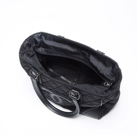 シャネル CHANEL パリス ニューヨークライン ナイロン デカ ココマーク 10番台 2005-2006 トートバッグ ブラック WS13582