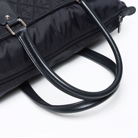 シャネル CHANEL パリス ニューヨークライン ナイロン デカ ココマーク 10番台 2005-2006 トートバッグ ブラック WS13582
