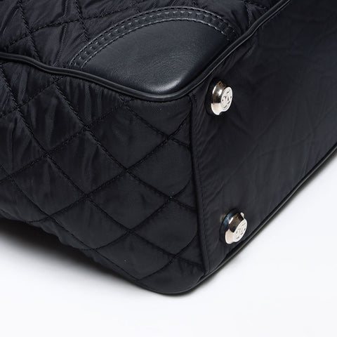 シャネル CHANEL パリス ニューヨークライン ナイロン デカ ココマーク 10番台 2005-2006 トートバッグ ブラック WS13582