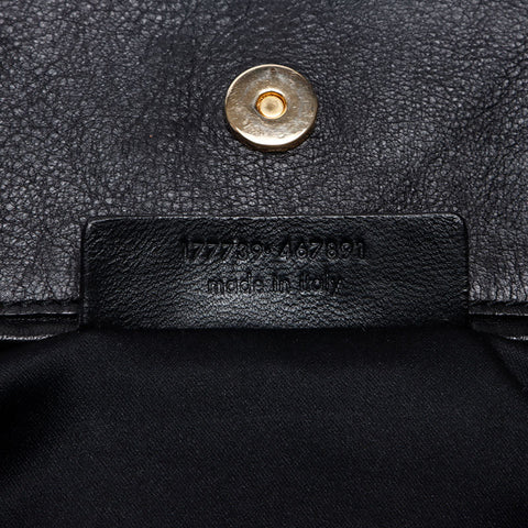 イヴ・サンローラン YVES SAINT LAURENT レザー メトロポリス ショルダーバッグ ブラック WS13587