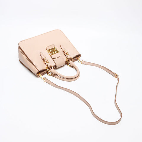 Miu Miu Madras Leather 2way Handbag pink WS13591