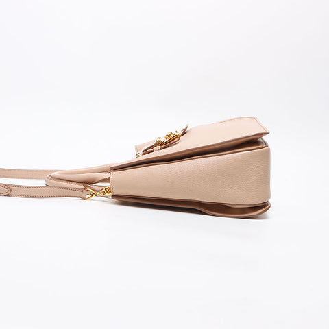 Miu Miu Madras Leather 2way Handbag pink WS13591