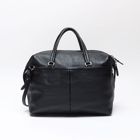 Salvatore Ferragamo Vara 2way Leather Boston bag black WS13593