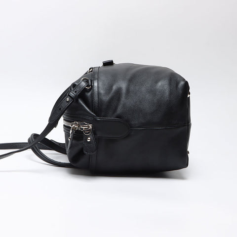 Salvatore Ferragamo Vara 2way Leather Boston bag black WS13593