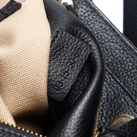 Chloe FAYE Leather Tote Shoulder Bag black WS13597