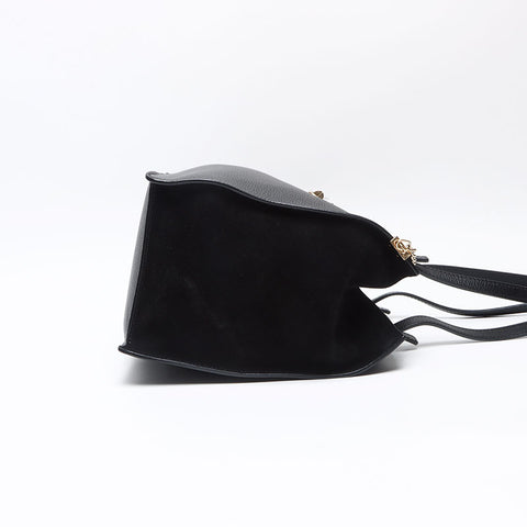 Chloe FAYE Leather Tote Shoulder Bag black WS13597