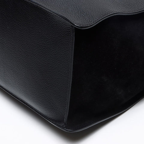 Chloe FAYE Leather Tote Shoulder Bag black WS13597