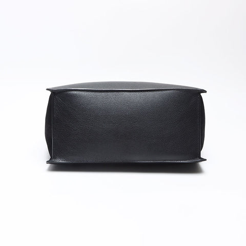 Chloe FAYE Leather Tote Shoulder Bag black WS13597