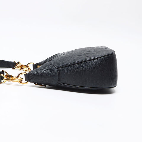 ルイ・ヴィトン LOUIS VUITTON バガテル NM モノグラム・アンプラン ショルダーバッグ ブラック WS13604