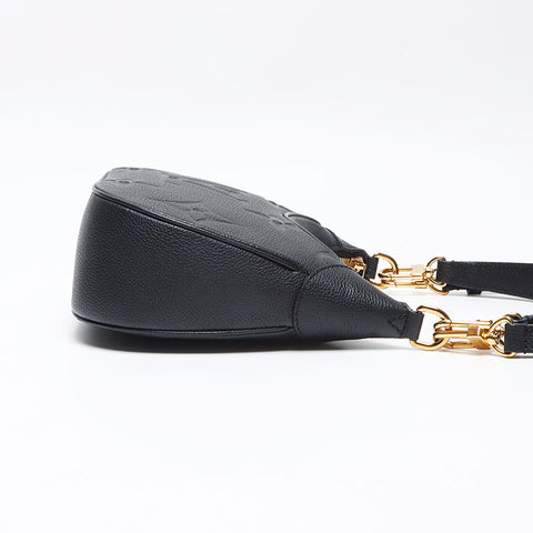 ルイ・ヴィトン LOUIS VUITTON バガテル NM モノグラム・アンプラン ショルダーバッグ ブラック WS13604