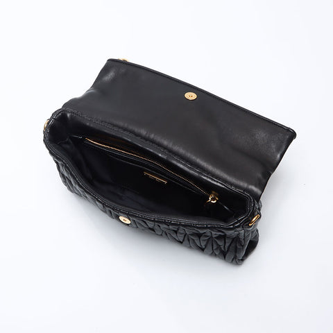 Miu Miu Materasse leather Shoulder Bag black WS13607