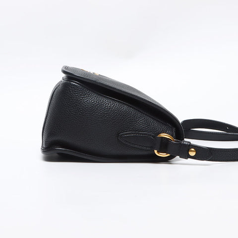 プラダ PRADA ヴィッテロダイノ レザー ショルダーバッグ ブラック WS13609