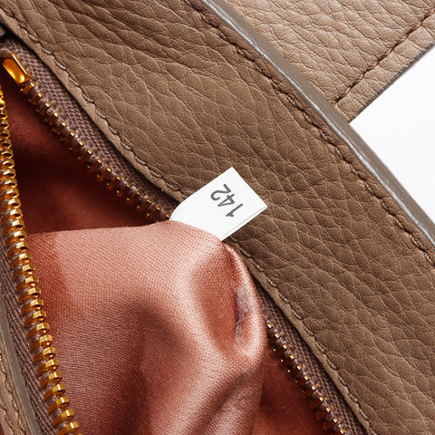 Miu Miu Madras leather Handbag beige WS13610
