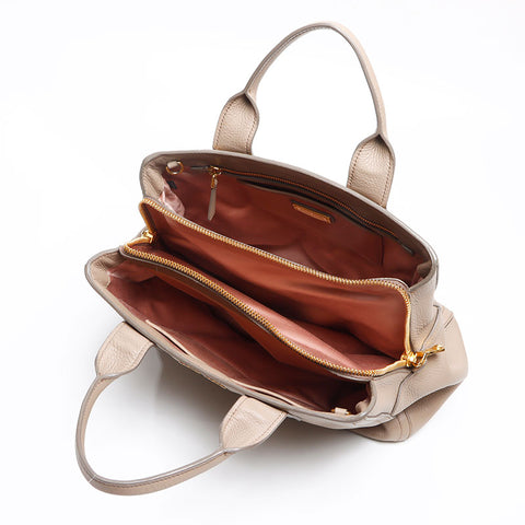 Miu Miu Madras leather Handbag beige WS13610