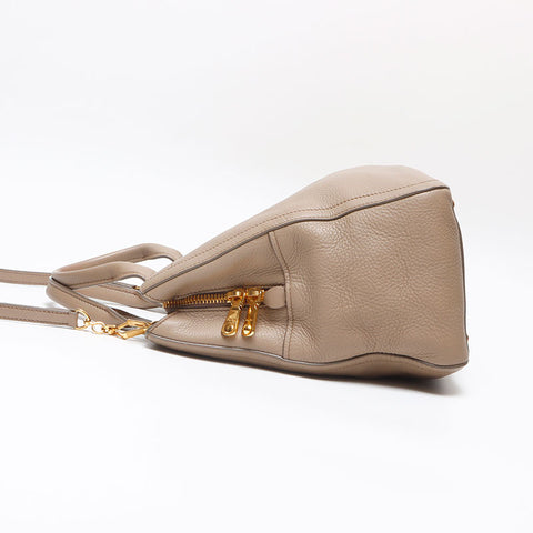 Miu Miu Madras leather Handbag beige WS13610