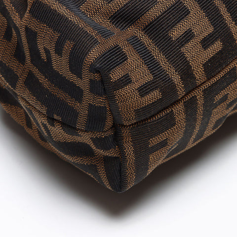 フェンディ FENDI ズッカ ショルダーバッグ ブラウン WS13611