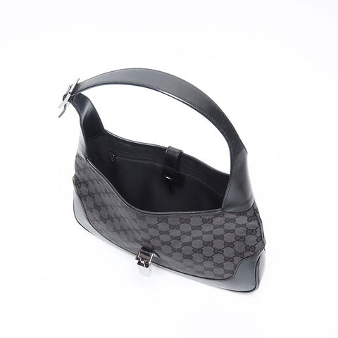 グッチ GUCCI ジャッキー GGキャンバス ショルダーバッグ ブラック WS13613