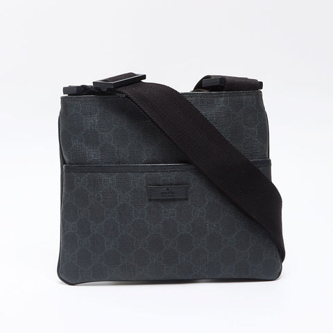 GUCCI GG Supreme Shoulder Bag black WS13614