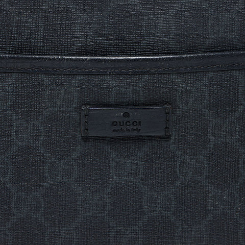 GUCCI GG Supreme 单肩包 黑色 WS13614