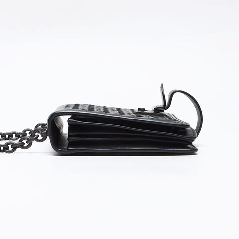 BOTTEGAVENETA INTRECCIATO Shoulder Bag black WS13615