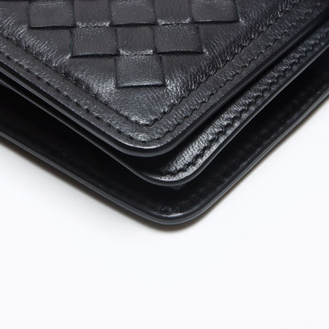 BOTTEGAVENETA INTRECCIATO Shoulder Bag black WS13615