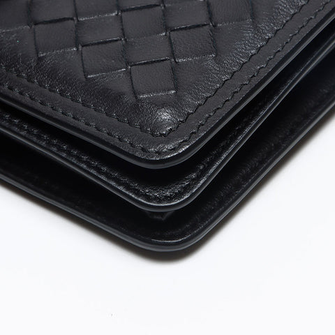 BOTTEGAVENETA INTRECCIATO Shoulder Bag black WS13615