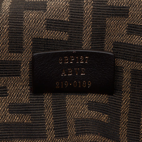 フェンディ FENDI レザー ファースト ショルダーバッグ ブラウン WS13616