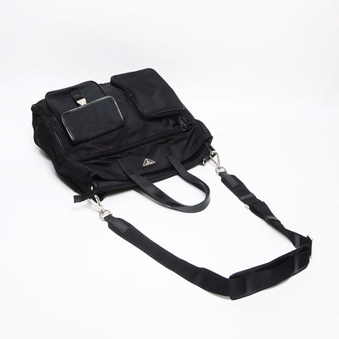 プラダ PRADA ナイロン 2way ショルダーバッグ ブラック WS13618