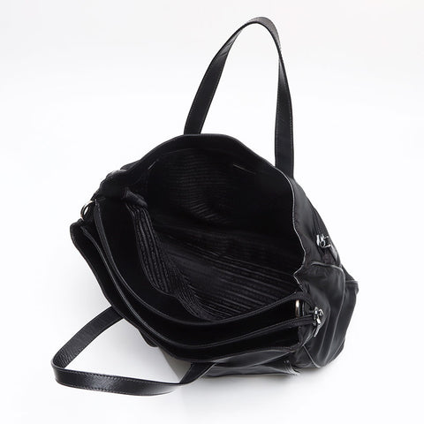 プラダ PRADA ナイロン 2way ショルダーバッグ ブラック WS13618