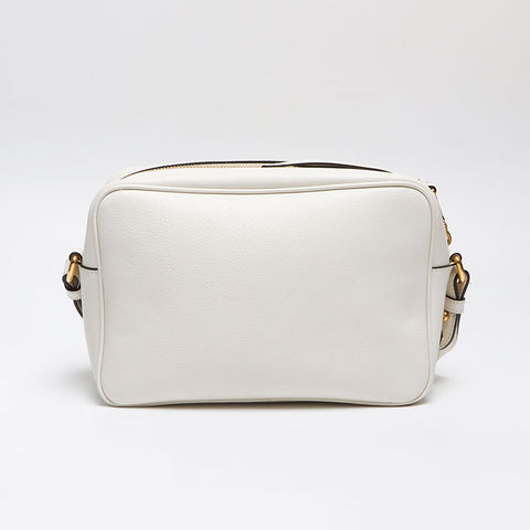 プラダ PRADA グレースカーフ レザー ロゴ ショルダーバッグ