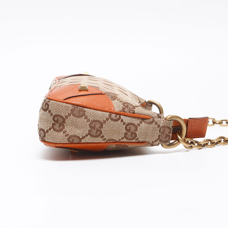 グッチ GUCCI ミニ GGキャンバス アクセサリーポーチ ショルダー