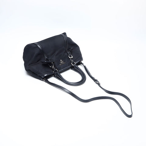 プラダ PRADA ナイロン テスート 2way ハンドバッグ ブラック WS13625
