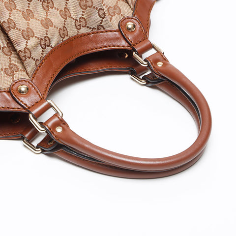 グッチ GUCCI GGキャンバス スーキー ハンドバッグ ベージュ WS13626