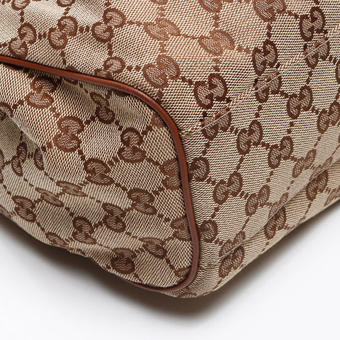 グッチ GUCCI GGキャンバス スーキー ハンドバッグ ベージュ