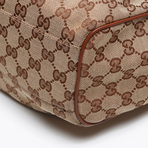 グッチ GUCCI GGキャンバス スーキー ハンドバッグ ベージュ WS13626