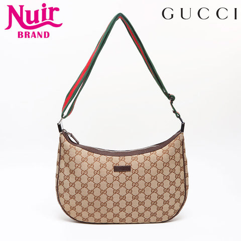 グッチ GUCCI GGキャンバス ショルダーバッグ ベージュ WS13627