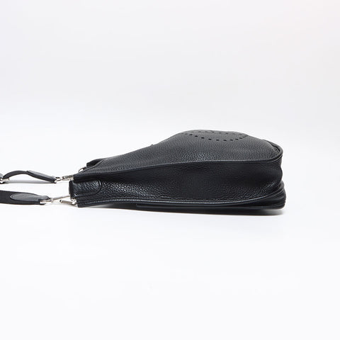 エルメス HERMES ◻︎P刻印 2012年製 エブリン PM トリヨン ショルダーバッグ ブラック WS13629