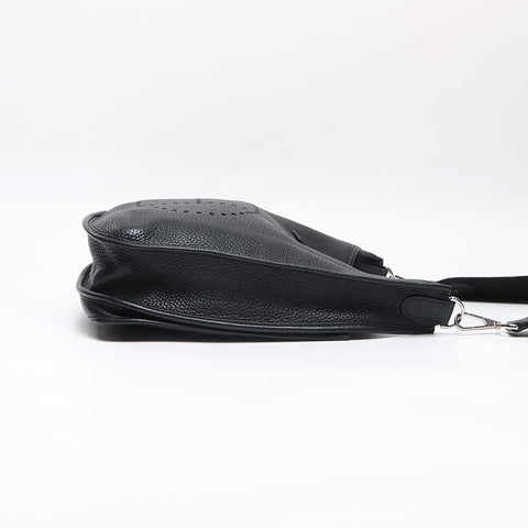 エルメス HERMES ◻︎P刻印 2012年製 エブリン PM トリヨン ショルダーバッグ ブラック WS13629