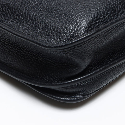 エルメス HERMES ◻︎P刻印 2012年製 エブリン PM トリヨン ショルダーバッグ ブラック WS13629