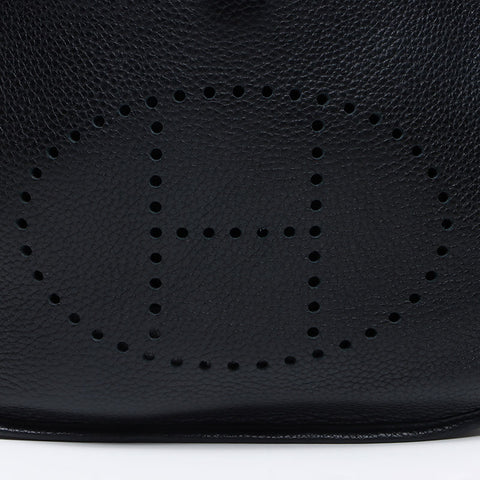 エルメス HERMES ◻︎P刻印 2012年製 エブリン PM トリヨン ショルダーバッグ ブラック WS13629