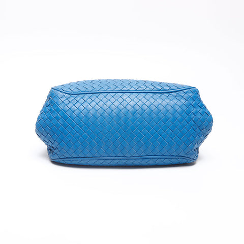 ボッテガヴェネタ BOTTEGAVENETA イントレチャート ショルダーバッグ ブルー WS13630