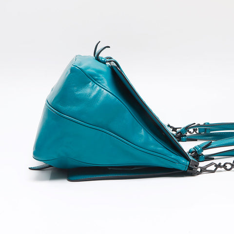 BOTTEGAVENETA INTRECCIATO Handbag Turquoise WS13631