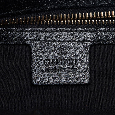 グッチ GUCCI GGキャンバス ショルダーバッグ ブラック WS13634