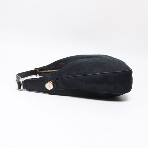 グッチ GUCCI GGキャンバス ショルダーバッグ ブラック WS13634
