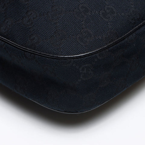 グッチ GUCCI GGキャンバス ショルダーバッグ ブラック WS13634