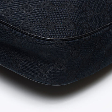グッチ GUCCI GGキャンバス ショルダーバッグ ブラック WS13634