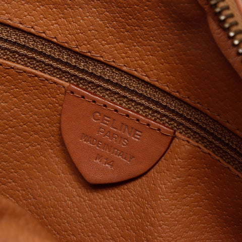 セリーヌ CELINE マカダム M14 ショルダーバッグ ブラウン WS13637
