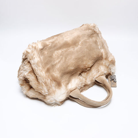 プラダ PRADA カナパ エコラパン トートバッグ ハンドバッグ ベージュ WS13638